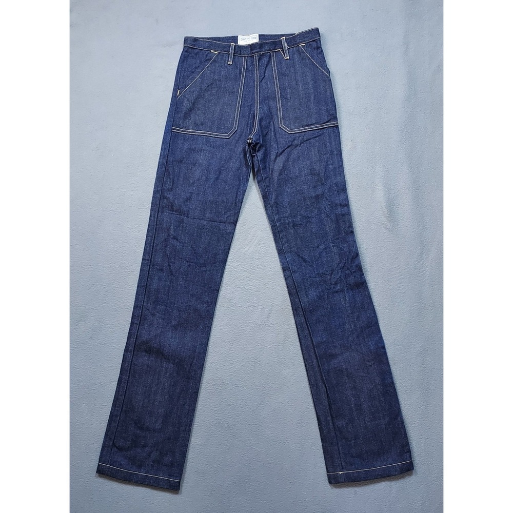 Crawford Selvedge Hand Made‎ Denim Jeans Retro 50's Women 25 X 32  Fits 28 X 34"